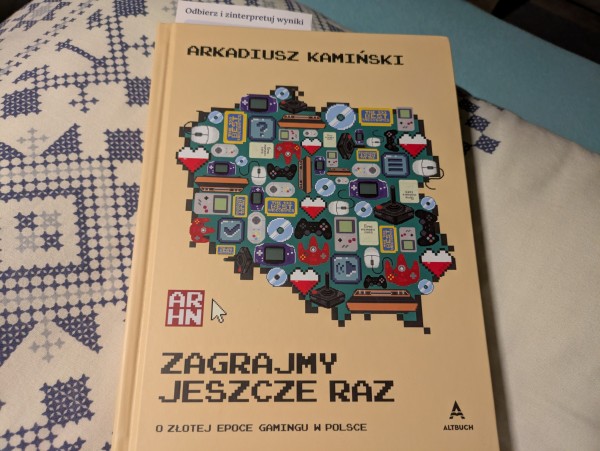 Zdjęcie książki "Zagrajmy jeszcze raz" autorstwa Arkadiusza Kamińskiego z Arhn.eu