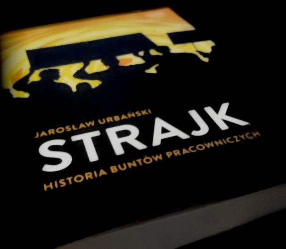 zdjęcie egzemplarza książki "Strajk..."