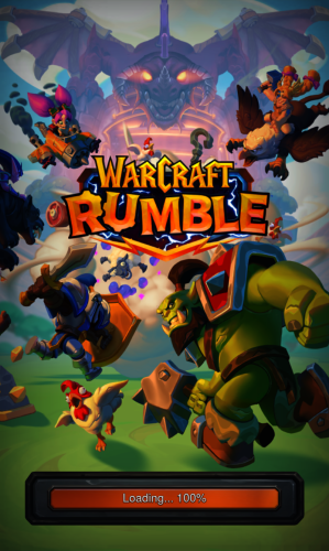 WarCraft Rumblr loading screen