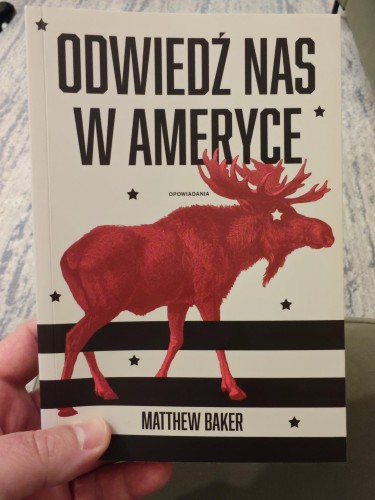 Książka "Odwiedź nas w Ameryce" Matthew Bakera