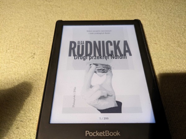 Okładka e-booka "Drugi przekręt Natalii" Olgi Rudnickiej. E-book ma 399 stron.